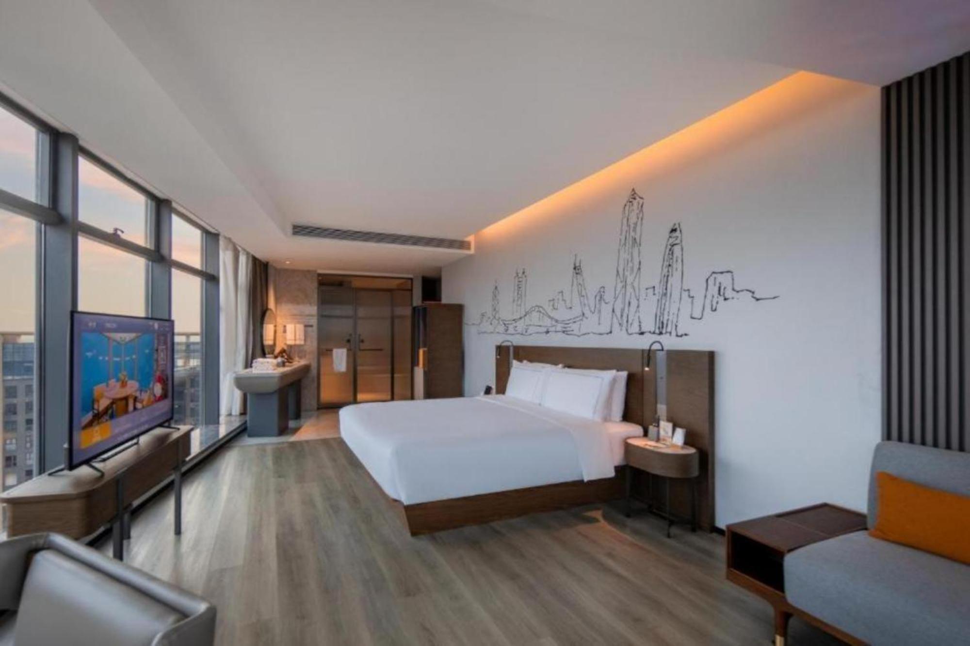 Urcove By Hyatt Shenzhen Futian Port Hotell Exteriör bild