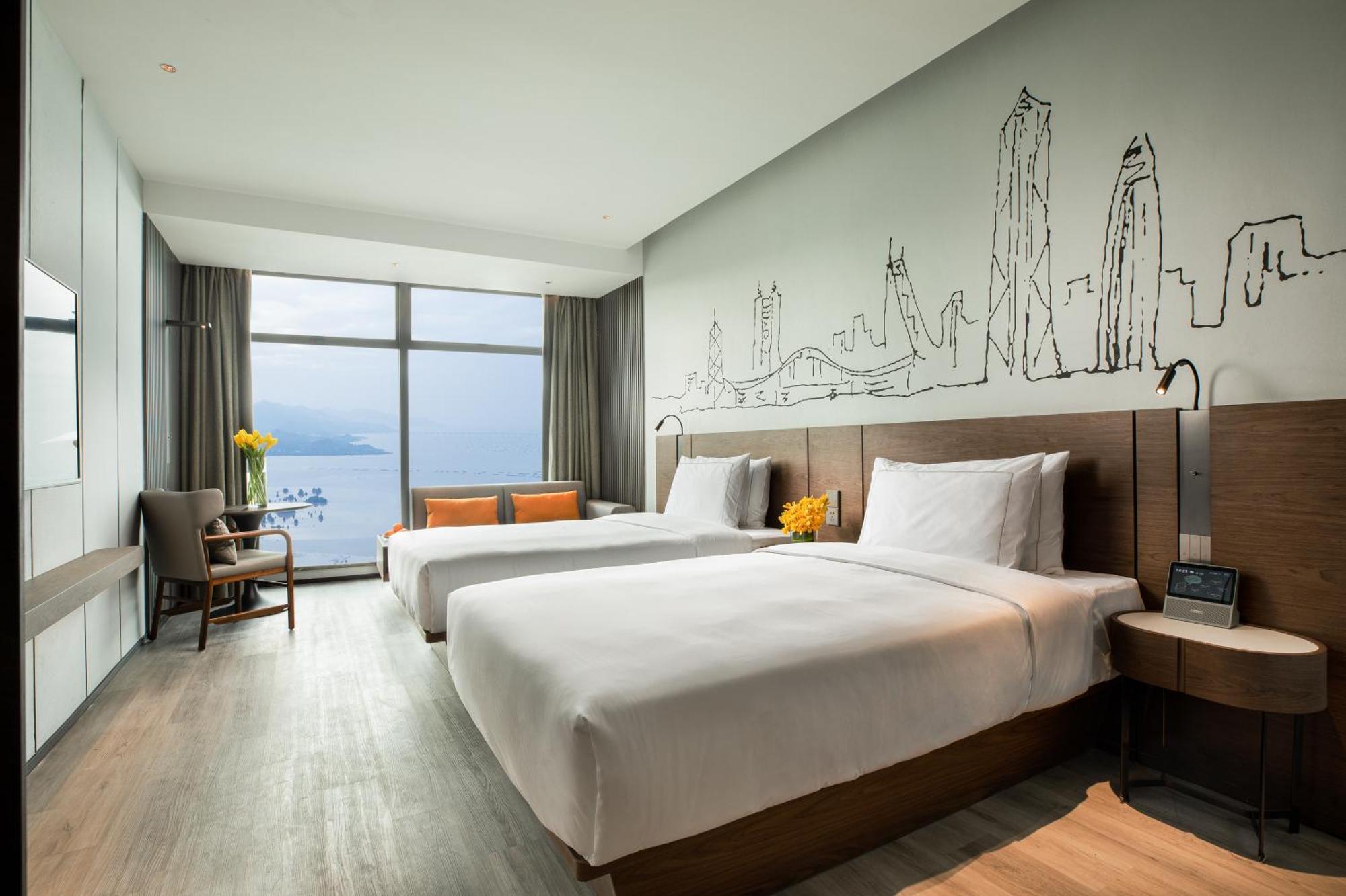 Urcove By Hyatt Shenzhen Futian Port Hotell Exteriör bild